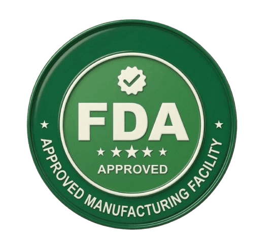 FDA registered manufacturing facility